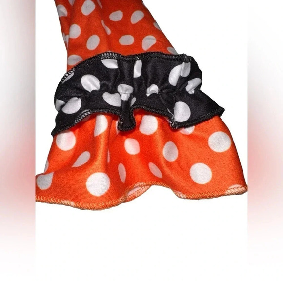 Marie Nicole Pumpkin Girl’s Fall Romper. size 6-12 months - Picture 3 of 6